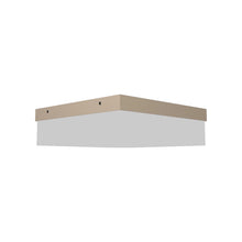 Load image into Gallery viewer, Clean Slim LED Flush Mount Ceiling Light in Cappuccino (Small).