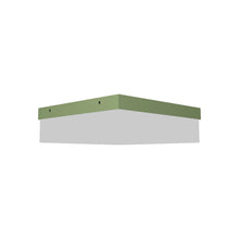 Load image into Gallery viewer, Clean Slim LED Flush Mount Ceiling Light in Olive Green (Small).