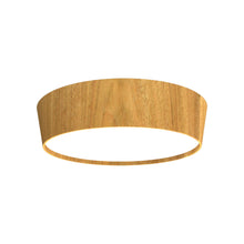 Load image into Gallery viewer, Conical LED Flared Flush Mount Ceiling Light in Louro Freijó (25.59-Inch).