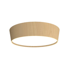 Load image into Gallery viewer, Conical LED Flush Mount Ceiling Light in Maple (Small).