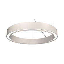 Load image into Gallery viewer, Cylindrical LED Pendant Light in Light Grey.