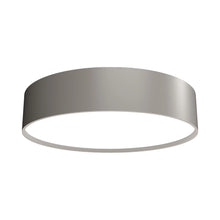 Load image into Gallery viewer, Cylindrical LED Flush Mount Ceiling Light in Light Grey.