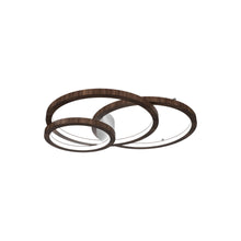 Load image into Gallery viewer, Frame LED Ceiling / Wall Light in American Walnut (Small).