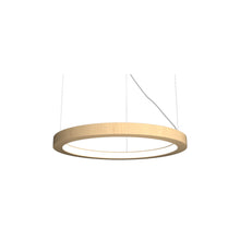 Load image into Gallery viewer, Frame LED Pendant Light in Maple (23.62-Inch).