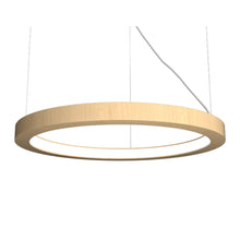 Load image into Gallery viewer, Frame LED Pendant Light in Maple (39.37-Inch).
