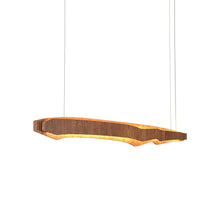 Load image into Gallery viewer, Horizon LED Linear Pendant Light in Gold (55.12-Inch).
