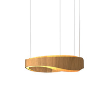 Load image into Gallery viewer, Horizon LED Pendant Light in Louro Freijó (23.62-Inch).