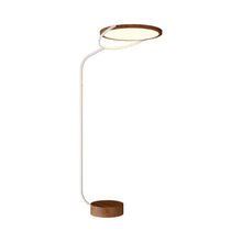 Load image into Gallery viewer, Naiá LED Floor Lamp in Imbuia (Large).