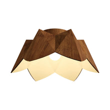 Load image into Gallery viewer, Physalis Flush Mount Ceiling Light in Imbuia (Large).