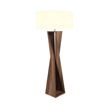 Load image into Gallery viewer, Spin Floor Lamp in American Walnut.
