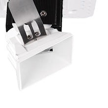 Load image into Gallery viewer, Aether 3.5 Inch Adjustable Trimless Square Downlight LED Recessed Trim in Detail.