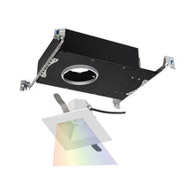 Load image into Gallery viewer, Aether 3.5 Inch Downlight Square LED Recessed Trim in Haze White (Color Changing).