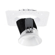 Load image into Gallery viewer, Aether 3.5 Inch Wall Wash Trimless Round LED Recessed Trim in Black.