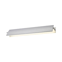 Load image into Gallery viewer, Aileron™ LED Wall Light in Medium/Bright Satin Aluminum.