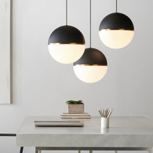 Load image into Gallery viewer, Akova Grande Pendant Light in office.