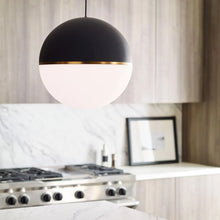 Load image into Gallery viewer, Akova Grande Pendant Light in kitchen.