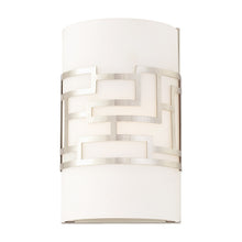 Load image into Gallery viewer, Alecia's Necklace Wall Light in Silver.