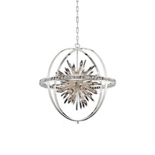 Load image into Gallery viewer, Angelo Pendant Light in Polished Silver (Large).
