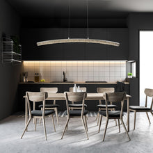 Load image into Gallery viewer, Aries LED Linear Pendant Light in kitchen.