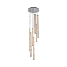 Load image into Gallery viewer, Lina LED Foyer Pendant Light (7-Light).