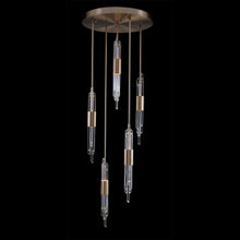 Load image into Gallery viewer, Lucca Multi Light Pendant Light in Detail.