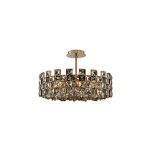 Load image into Gallery viewer, Piazze Pendant Light in Brushed Champagne Gold (Small).