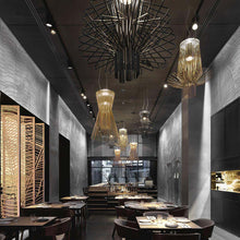 Load image into Gallery viewer, Allegro Vivace Suspension Light in dining room.