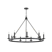 Load image into Gallery viewer, Allendale Chandelier in 9-Light/Aged Old Bronze.
