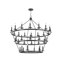 Load image into Gallery viewer, Allendale Chandelier in 36-Light/Aged Old Bronze.