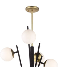 Load image into Gallery viewer, Alluria 8-Light Foyer Pendant Light Detail.