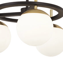 Load image into Gallery viewer, Alluria Semi-Flush Mount Ceiling Light Detail.