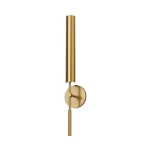 Load image into Gallery viewer, Astrid LED Bath Wall Light in Vintage Brass.