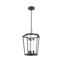 Load image into Gallery viewer, Delphine LED Pendant Light in Urban Bronze (Medium).