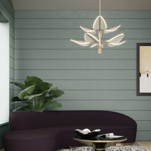 Load image into Gallery viewer, Flora LED Chandelier in living room.