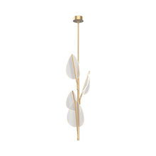 Load image into Gallery viewer, Flora LED Vertical Pendant Light.