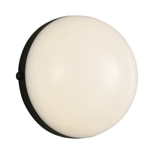 Load image into Gallery viewer, Globo LED Wall Light in Matte Black.