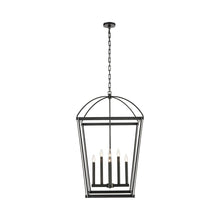 Load image into Gallery viewer, Manor Foyer Pendant Light in Large/Urban Bronze.