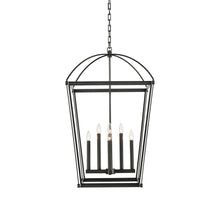Load image into Gallery viewer, Manor Foyer Pendant Light in Detail.