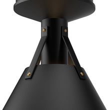 Load image into Gallery viewer, Archer Semi Flush Mount Ceiling Light in Detail.