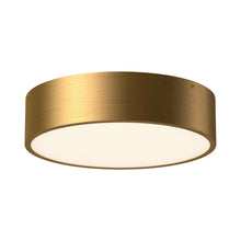 Load image into Gallery viewer, Brisbane Flush Mount Ceiling Light in Aged Gold (Large).