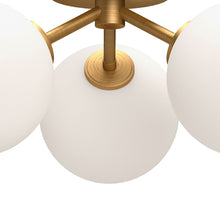 Load image into Gallery viewer, Cassia Semi Flush Mount Ceiling Light in Detail.