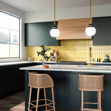 Load image into Gallery viewer, Copperfield Pendant Light in kitchen.