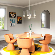 Load image into Gallery viewer, Emil Chandelier in dining room.