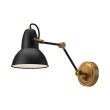 Load image into Gallery viewer, Felix Adjustable Wall Light in Matte Black.