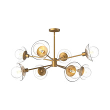 Load image into Gallery viewer, Francesca Chandelier in Aged Gold.