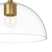 Load image into Gallery viewer, Jude Semi Flush Mount Ceiling Light in Detail.