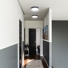 Load image into Gallery viewer, Laval LED Flush Mount Ceiling Light in hallway.