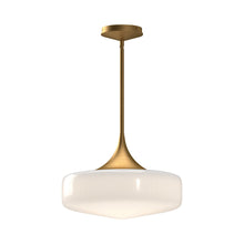 Load image into Gallery viewer, Lincoln Pendant Light in Aged Gold.