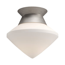 Load image into Gallery viewer, Nora Flush Mount Ceiling Light in Brushed Silver.