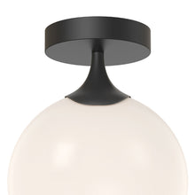 Load image into Gallery viewer, Nouveau Flush Mount Ceiling Light in Detail.